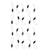 Juego completo: cada hebilla viene con un cordón para colgar, por lo que está lista para usar directamente fuera del paquete