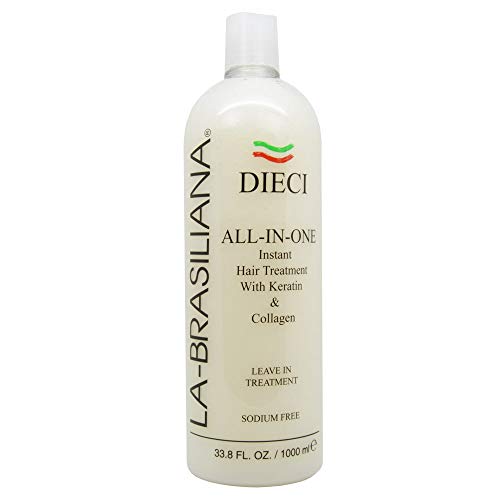 La-Brasiliana Dieci All-In-One Instant Hair Treatment 1000ml/33.8oz