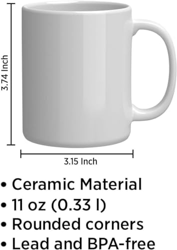 Taza De Cerámica Negra 11 Onzas Con Diseño Aurora Boreal miniatura 2