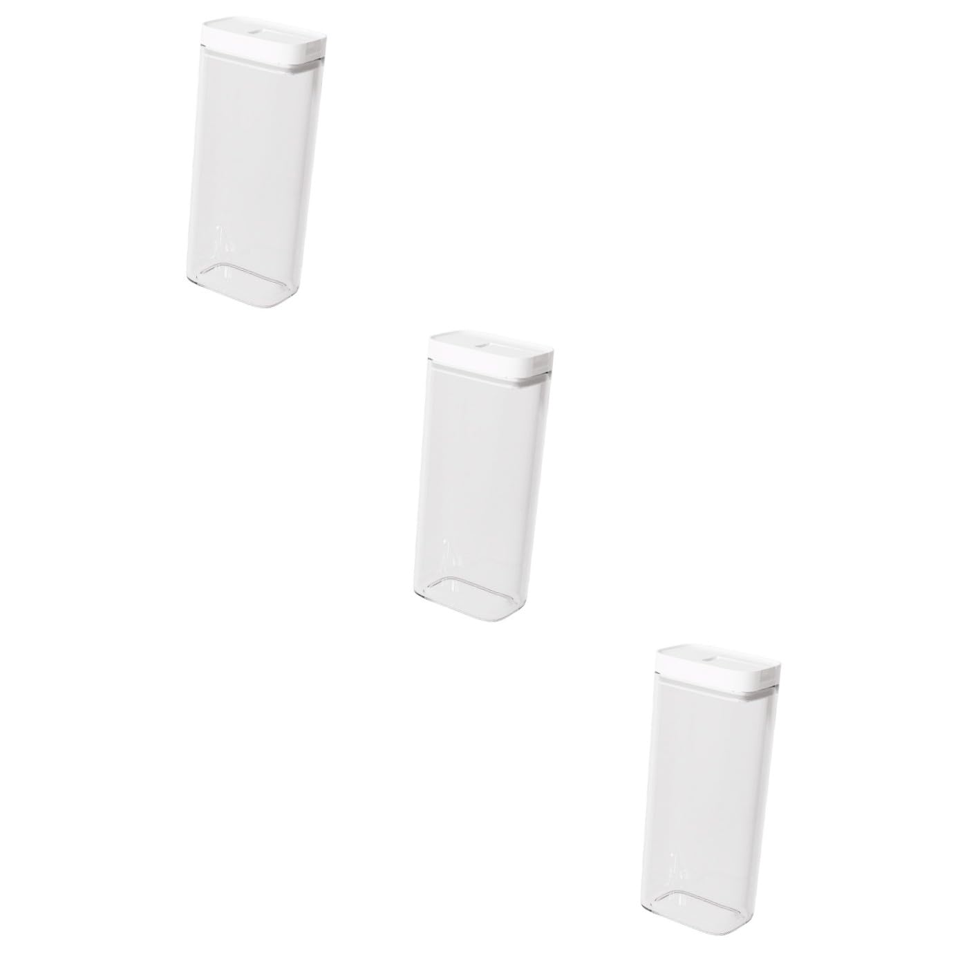Cabilock 3piezas Contenedor De Pasta Hermético Para Almacenaje De Alimentos Organizador De Cocina Para Espaguetis Cereal Frijoles