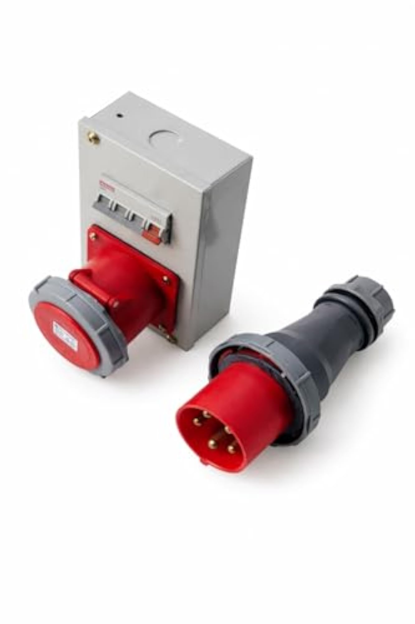 Industrial Plug & Socket Panel 63 A Three Phase