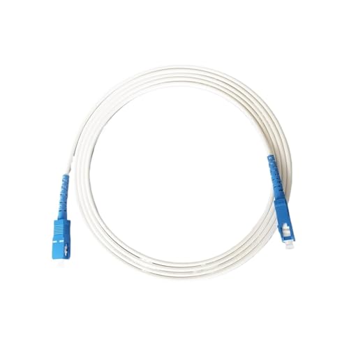 Rallonge FTTH SC/UPC monomode 1m pour réparer une liaison fibre optique cassée (Lot de 10)