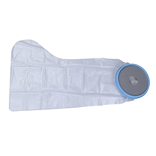 Respicefinem Tapa de la herida impermeable ensanchar la ducha reutilizable Batillo de la fundición de la manga de la fundición para la pierna llena de PVC y pólipo de silicona
