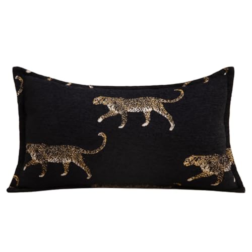 Housse de coussin en velours doux haut de gamme moderne rectangulaire
