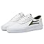 White/Olive Leather