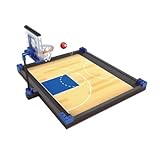 SIzlaho サッカーフィールドワールドカップは、レゴビルディングブロックと互換性があり、スポーツ玩具、サッカーフィールドビルディングブロックセット、組み立て玩具、親子ゲーム、教育早期教育 (透明バッグ,バスケットボールコートA·182粒子)