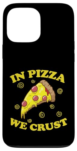 In Pizza We Crust �t�@�[�X�g�t�[�h�X�g�[���I�[�u�� �X�}�z�P�[�X iPhone 13 Pro Max �p