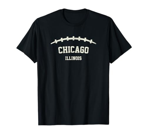 Retro Chicago Illinois Camiseta