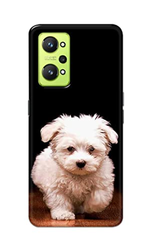Image of PRINTFIDAA� Printed Hard Back Cover Case for Realme GT Neo 3T 5G Back Cover (Puppy Dog) -2808