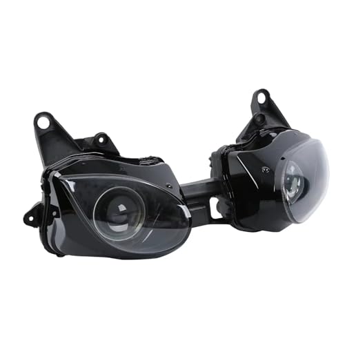 Ensemble de phare avant noir Ninja ZX-6R accessoires moto Kawasaki 2007 2008