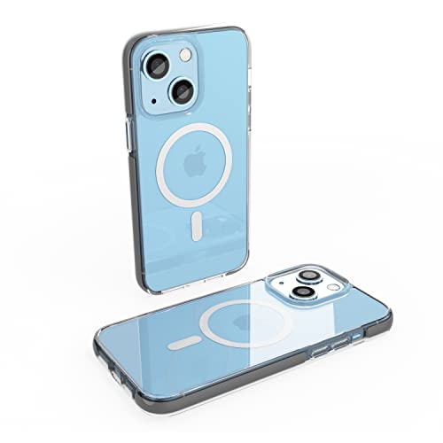 Image of Vaku Luxos Guard MagPro for iPhone 14 Cover Case, 10 Feet Drop Protection, Shockproof, Scratch Resistant, Slim, Thin Compatible with MagSafe iPhone 14 Back Cover - Grey