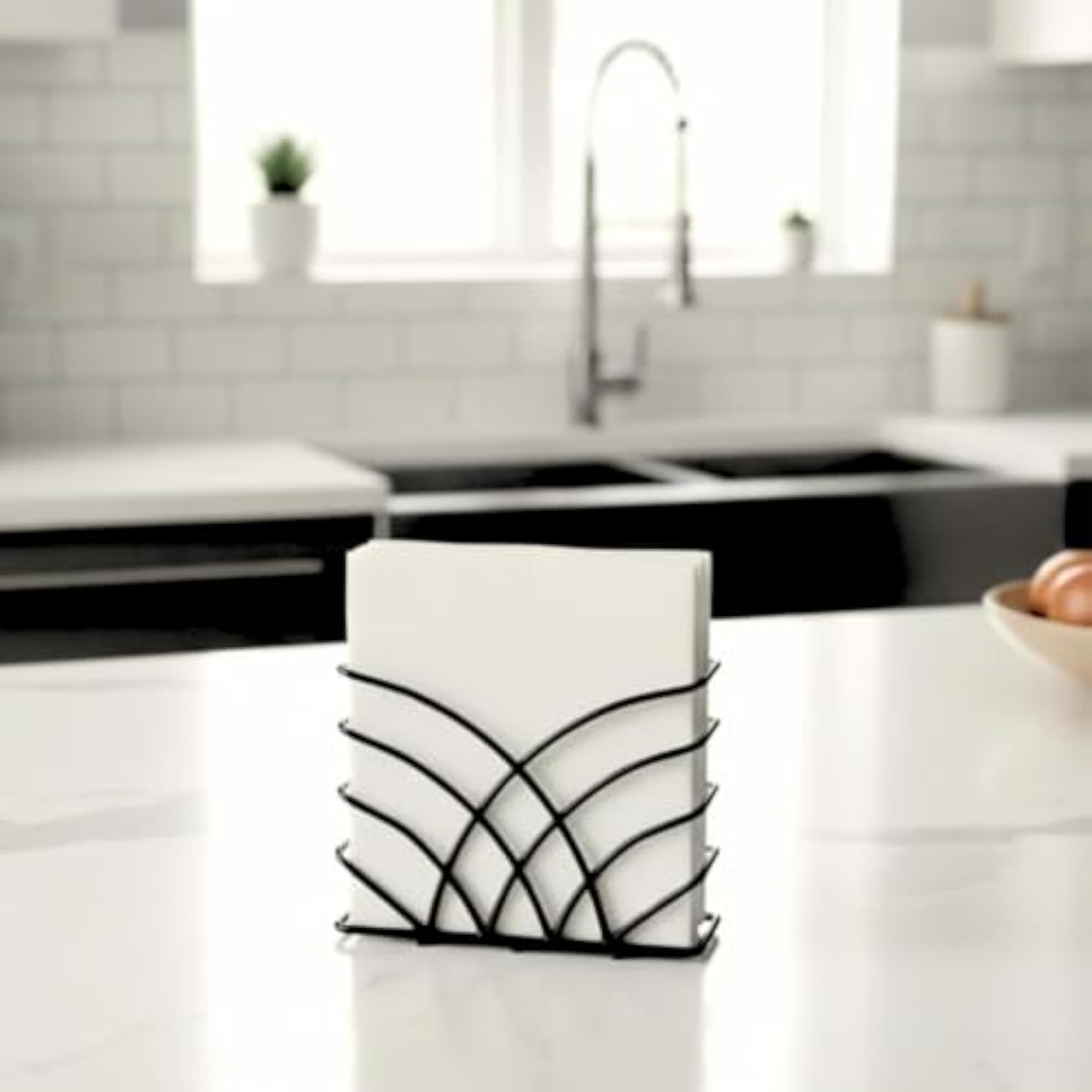 Decorative Metal Napkin Holder for Dining Table