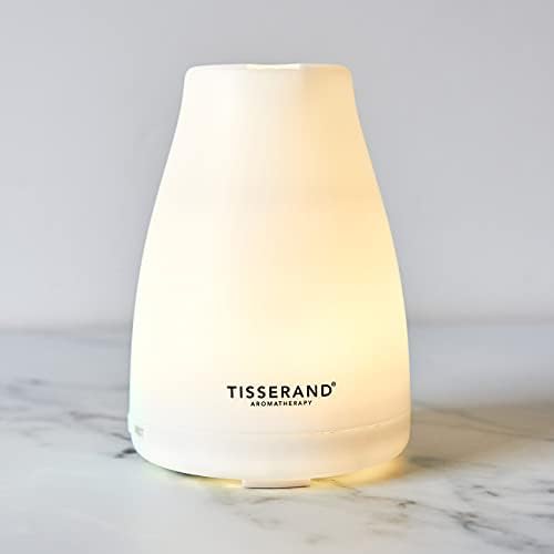 Tisserand Aromatherapy | Aroma Spa Diffuser | For Use With Essential Oils | Mood Lighting | 5 Hours Ultra-Quiet Continuous Mist | 100ml Capacity