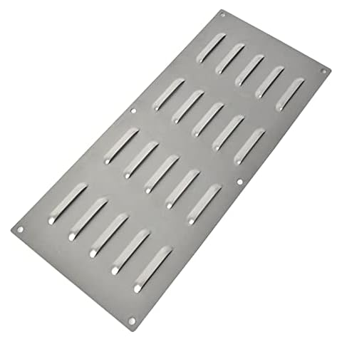 Fierywater Stainless Steel Venting Panel for Outdoor Kitchens Grill Accessory, 15 Inch by 6-1/2 Inch Cover