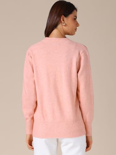 Allegra K Women's Knit Cardigan Sweater Button Up V Neck Long Sleeve Business Casual Cardigan4