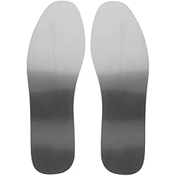 Zapatos Anticlavos ULTECHNOVO 1 par de Plantillas de Acero Inoxidable Resistentes a Pinchazos para Hombres Y Mujeres Aptas para Todo Tipo de Zapatos Talla 39