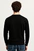 JRC Mens Fleece Crewneck Sweatshirts & Pullovers, Round Neck Long Sleeve Jumper, Sweater for Sports & Workwear (Black, XXL) #3