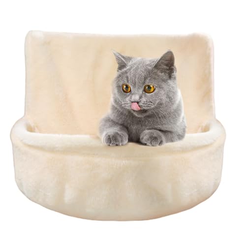 暖かい猫ハンモックベッド柔らかいぬいぐるみハンガブル睡眠大きなぬいぐるみ取り外し可能簡単に洗濯ペ??ット睡眠巣供給暖かいベッド冬用