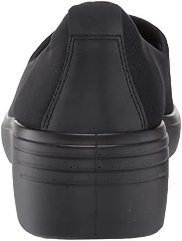 ECCO Women's Soft 7 Wedge Slip-On Sneaker, Night Sky/Night Sky, 10-10.5 | Image 2