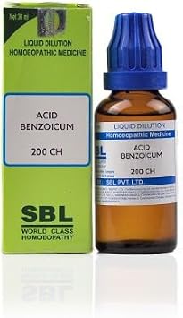 SBLs Acidumum Benzoicum 200 Liquid 30 ml
