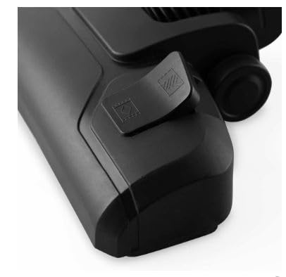 ASPIRADOR ORBEGOZO CLASE A 800W CICLONICO S/BOLSA 78DB negro y turquesaJP20