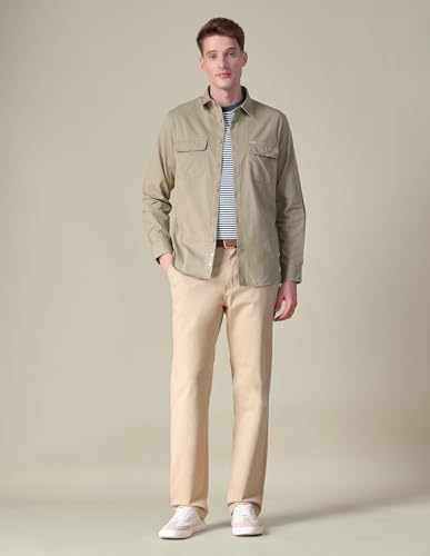 Image of U.S. Polo Assn. Denim Co. Men's Twill Slim Fit Shirt
