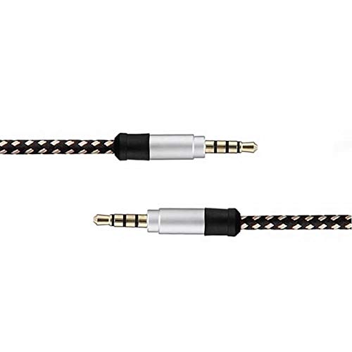 Superior ZRL Cavo Audio Splitter 3.5mm 1 Femmina A 2 Maschi Per PC E Laptop - 2 Pezzi, Lunghezza 19cm, Con Microfono - 2