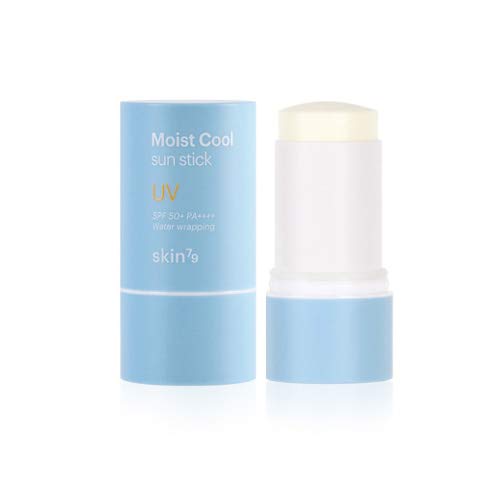 SKIN79 Waterproof Moist Cool Sun Stick UV SPF50+ PA++++ 23 g for Face Cooling Moisturiser and Protection from Harmful Effects of UVA and UVB Radiation