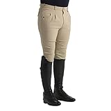 Lavable a máquina a 40ºC. HyPERFORMANCE - Pantalón Breech de Montar Modelo Jakata para Hombre (81cm) (Beige)