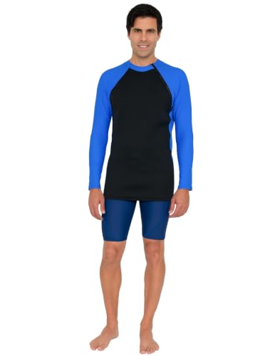 Tuga Men's Neoprene Wetsuit Hybrid, protección solar UPF 50+, hecho en EE.UU. miniatura 4