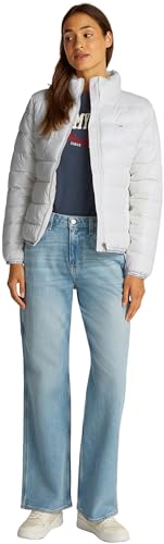 Tommy Jeans Damen Pufferjacke Essential Tape Hochglanz – Bild 6