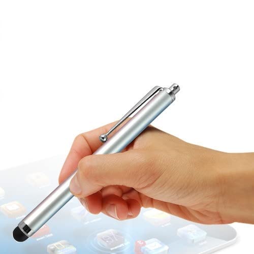 AE Stylus Pen for iPhone 3G 3GS 4 4S 5 IPAD 2 3 4 Samsung HTC Touch Tablet Silver
