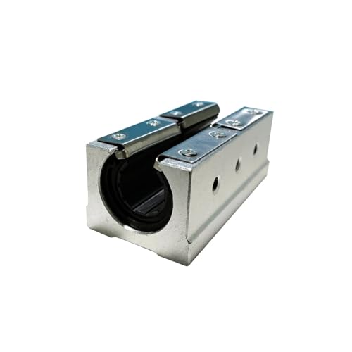 Glissière à roulement SBR40L bloc aluminium autolubrifiant brun