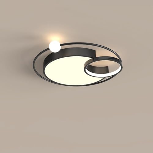 Luminaire plafond 52 cm de style scandinave avec éclairage LED 44W
