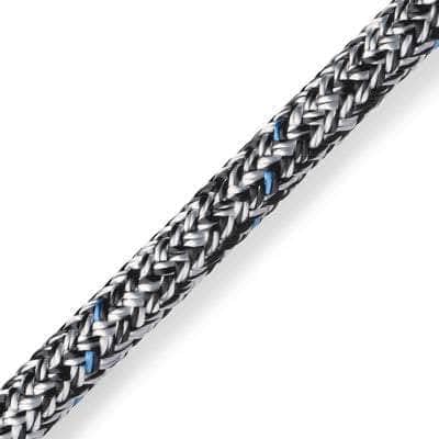 SGT KNOTS Marlow Blue Ocean Double Braid Utility Cord - General Purpose Rope for Sailing, Tactical, Hunting, Camping, Hiking, Marine, Truck 8mm x 60ft - Black