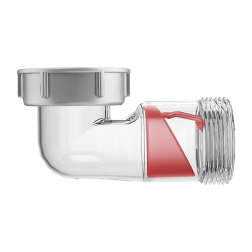 FQRDKT Visible Preventor de para Drenaje de Fregadero con Estructura Pp Conexión a Tubo y Accesorios de Drenaje para Prevenir de, Claro