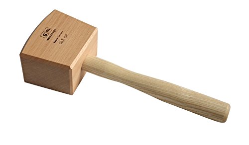 GM Schreinerklüpfel 10,5 cm Gr.1, Klüpfel Holzhammer aus Rotbuchenholz GM - Qualität