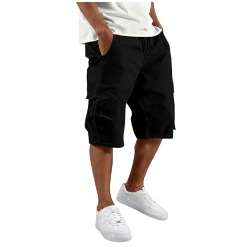 Lggwunsi bermuda, Pantaloncini Cargo Uomo - Bermuda Uomo Cargo Pantaloncini