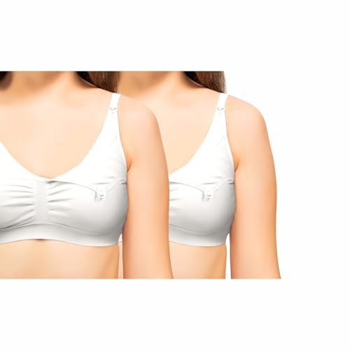 Image of NewMom Women's Lycra Non Padded Non-Wired Maternity Bra