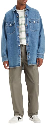 Levi's Para Hombre. A7364-0002 PantalóN Xx Cargo Straight Gris (36/32), Casual, AlgodóN