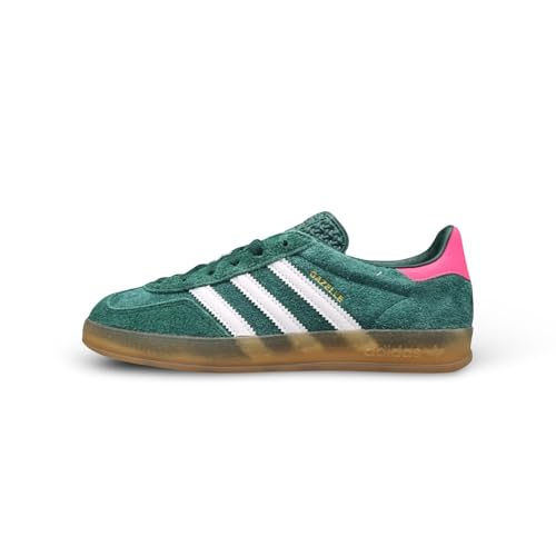 adidas Womens Gazelle Indoor Collegiate Green Pink Size 7
