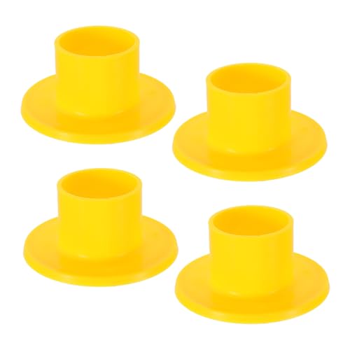 TOYANDONA Playground Base Plastic Foot Plate Holder Tube Rod Protector Playground Rod Base