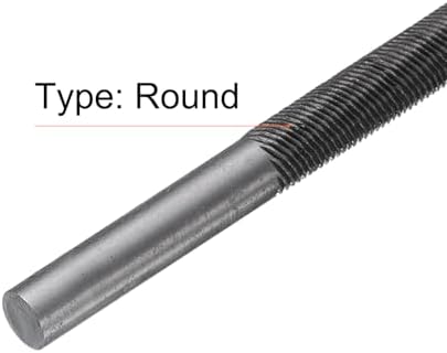 HARFINGTON Chainsaw File 11/64"(4.5mm) Chrome Steel Double Cut Round Rasp with Plastic Handle for Chain Saw Polishing - 4