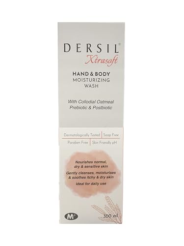 Image of Xtrasoft Hand & Body Moisturizing Wash with Collodial Oatmeal Prebiotic and Postbiotic (300 ML)