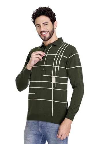 Image of In Love Men's Cotton Blend Warm Winter Wear Top Full Sleeves