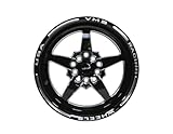 VWST062 VMS Racing Black V Star Drag Wheel Rim 15x8 5x120.65 | 5x100 | 5x4.75