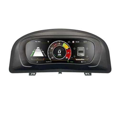 10.25 Digital Dashboard Cluster Compatible with VW Variant Caddy Touran T6 Sharan Golf 5 MK5 Virtual Instrument Paneel Cockpit(for 2016-2020)