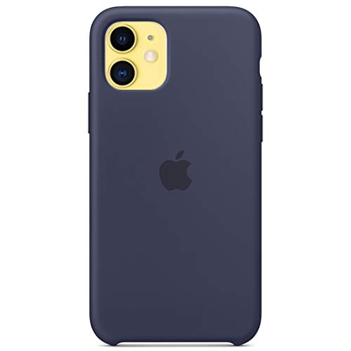 Capa Case Compatível Apple iPhone 11 (6.1 Pol.) Silicone (Aveludado) (Microfibra) Box Lacrada (Midni