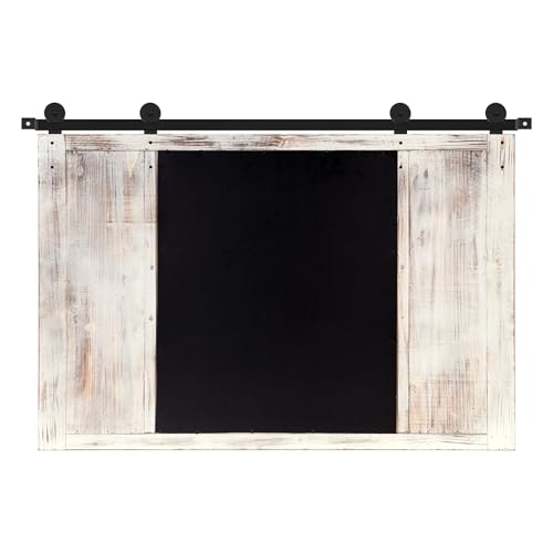 COGOOD-Farmhouse-Mirror-37-x-259-Rustic-Wood-Barn-Door-Mirror-Wall-Decor-for-Dining-Room-Bathroom-Living-Room-Bedroom-Decorative-Rustic-White COGOOD Farmhouse Mirror 37 x 259 Rustic Wood Barn Door Mirror Wall Decor for Dining Room Bathroom Living Room Bedroom Decorative Rustic White