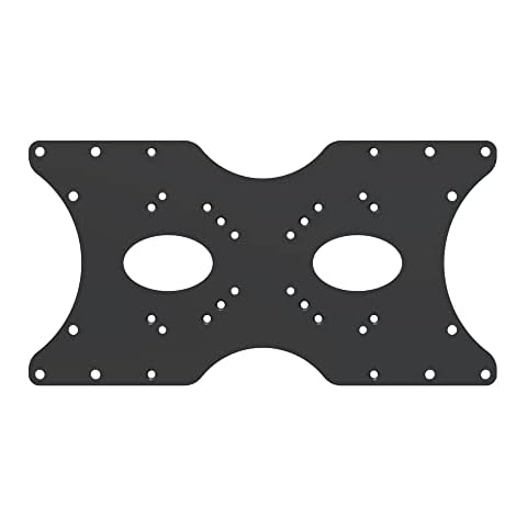conecto VESA Adaptor, Adaptor Plate, Universal Suitable, VESA 50 x 50 to 400 x 200, 1 Piece, Black Cover
